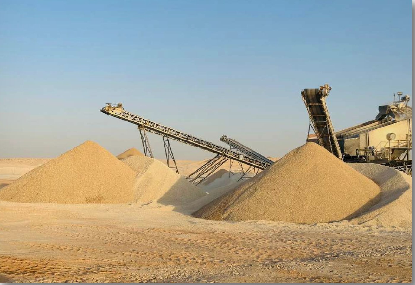 Aggregate production facility